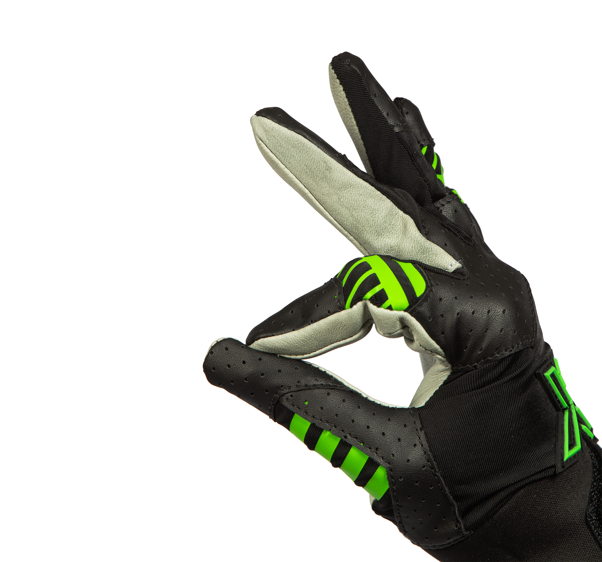 Oxdog X2 Goalie Gloves Skin black/green - 3