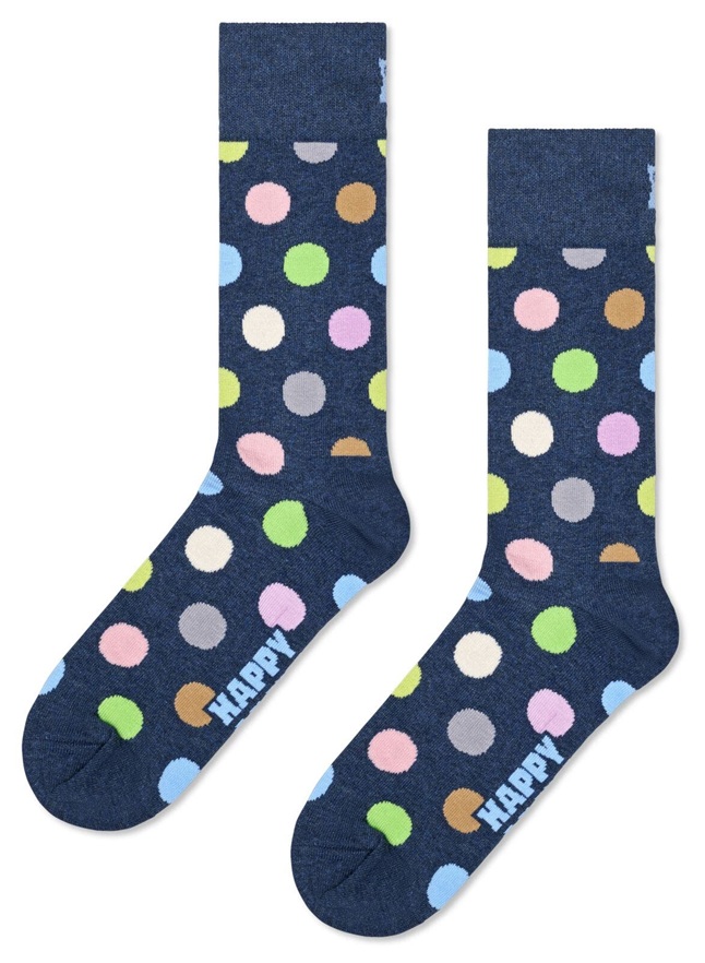 3-Pack Happy Socks Navy Socks Gift Set - 5