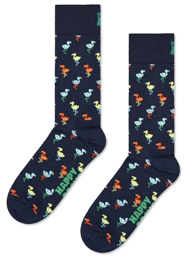 3-Pack Happy Socks Navy Socks Gift Set - 3