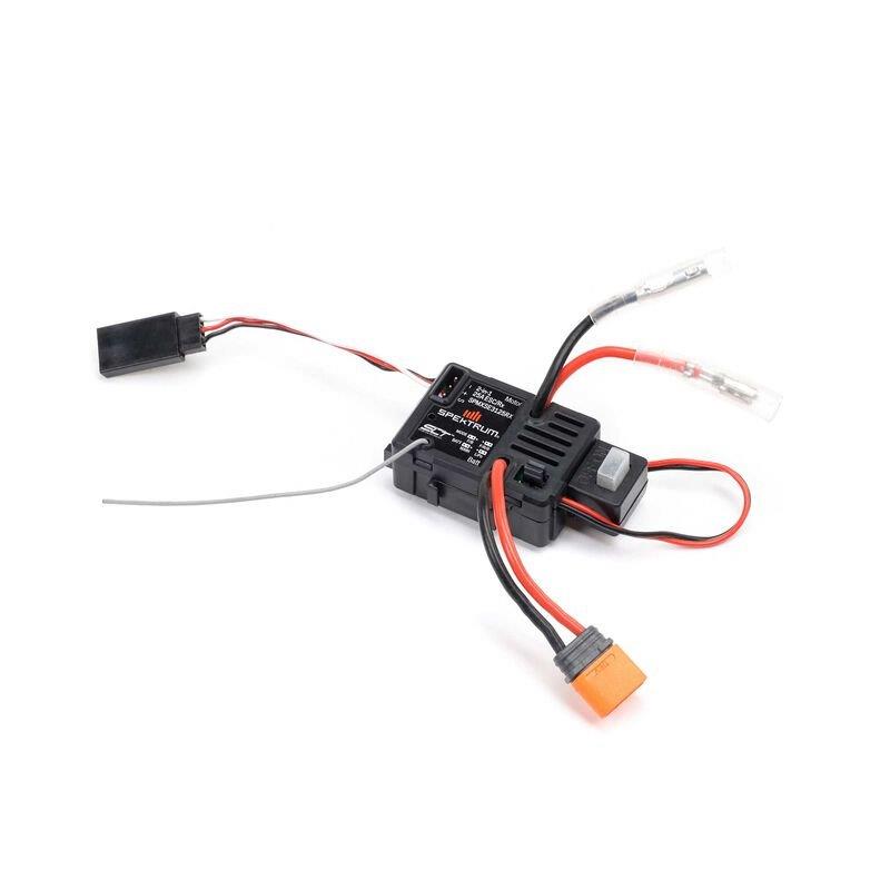 Spektrum SLT Receiver / 25A Brushed ESC: IC2