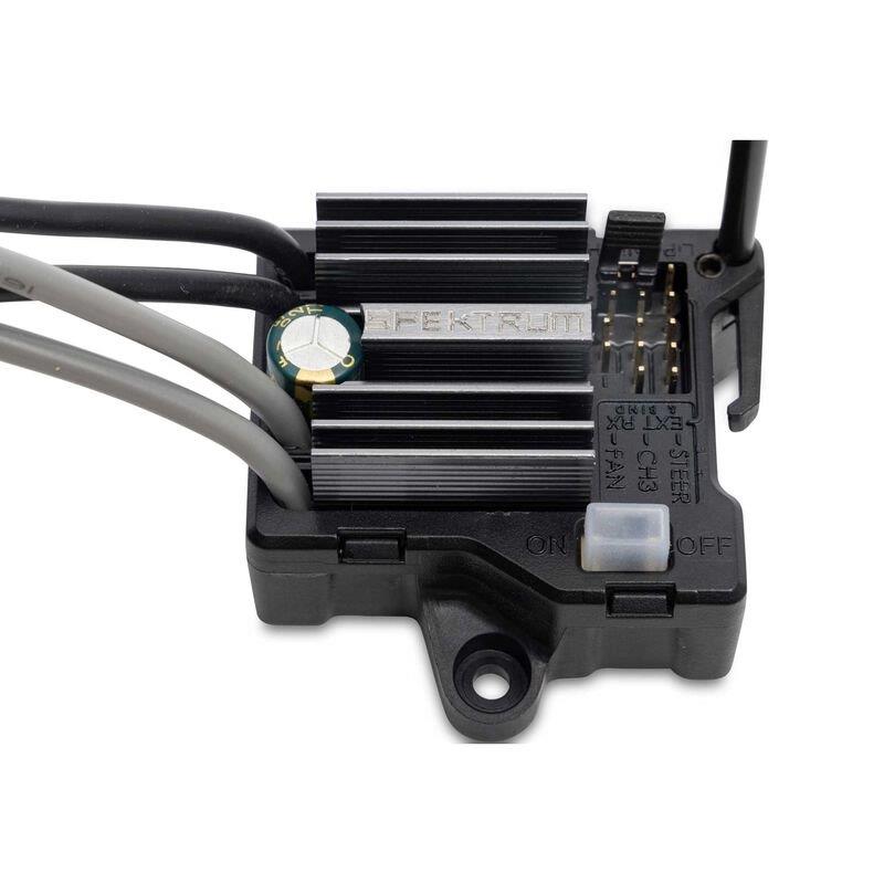 Spektrum SLT 25 Amp Brush 2-in-1 ESC / Receiver Combo, 1/10 2WD - 5