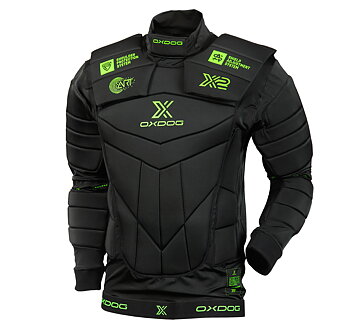 Oxdog X2 Goalie Protection Shirt black/green
