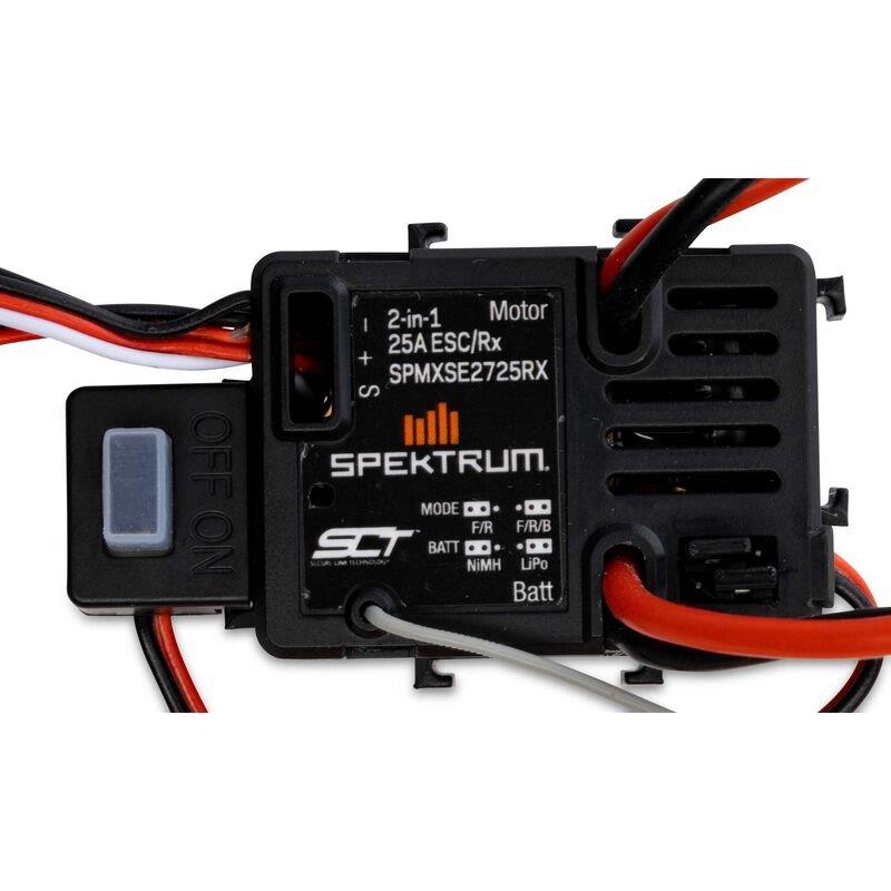 Spektrum SLT 25A 2-in-1 ESC / Receiver Combo, IC2: Crawler