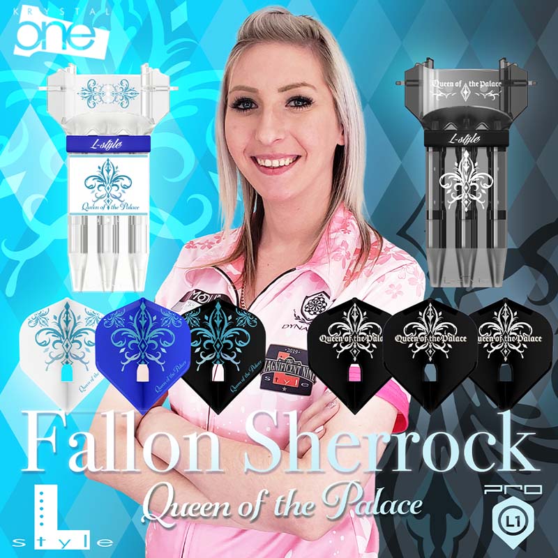 L-Style Champagne Flights Signature L1PRO Fallon Sherrock V3 Black Standard NO2 - 2
