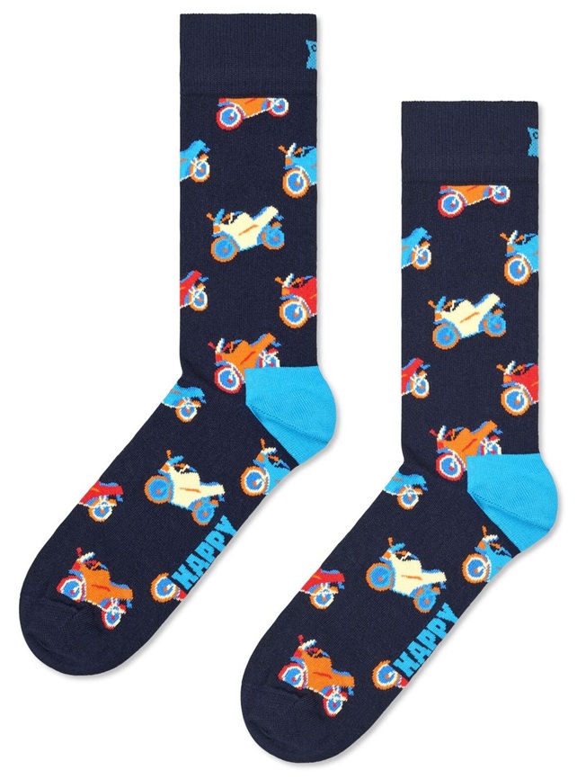 3-Pack Happy Socks Navy Socks Gift Set - 4