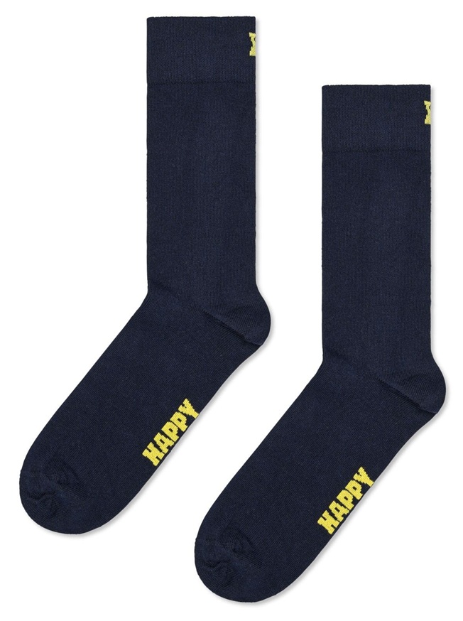 3-Pack Happy Socks Navy Socks Gift Set - 3