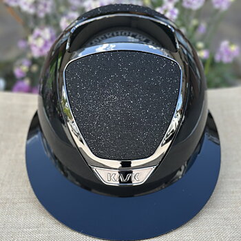  Kask Star Lady Pure Shine svart  crystal carpet 