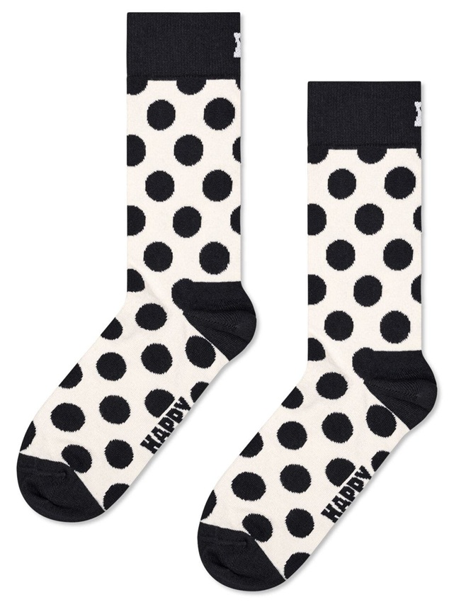 3-Pack Happy Socks Black And White Socks Gift Set - 3