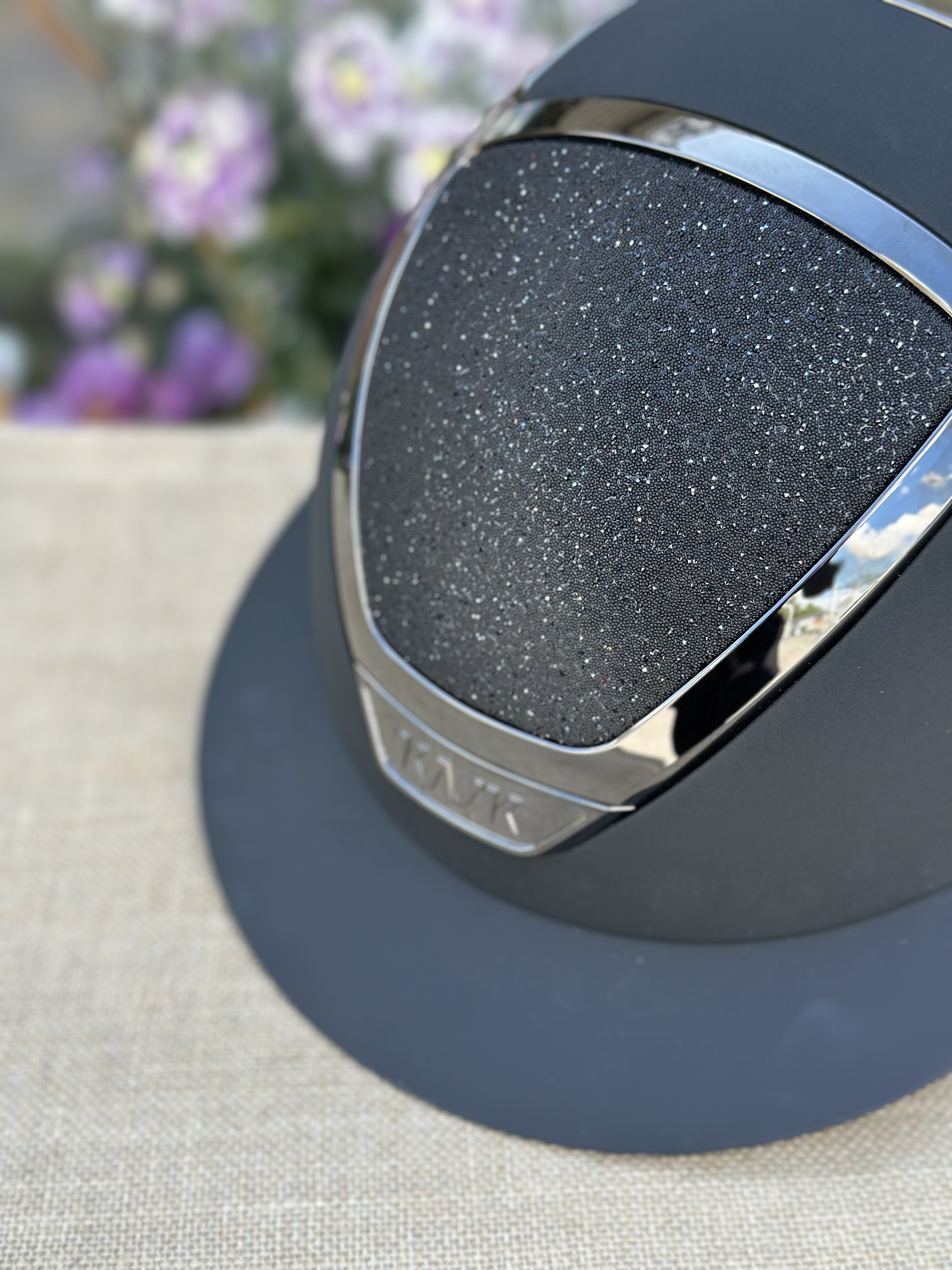  Kask Star Lady svart  crystal carpet  - 2