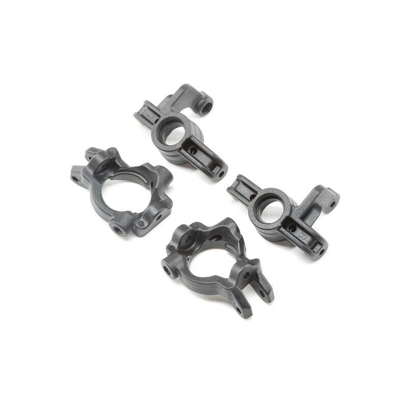 LOSI Front Spindle and Carrier Set: TENACITY ALL
