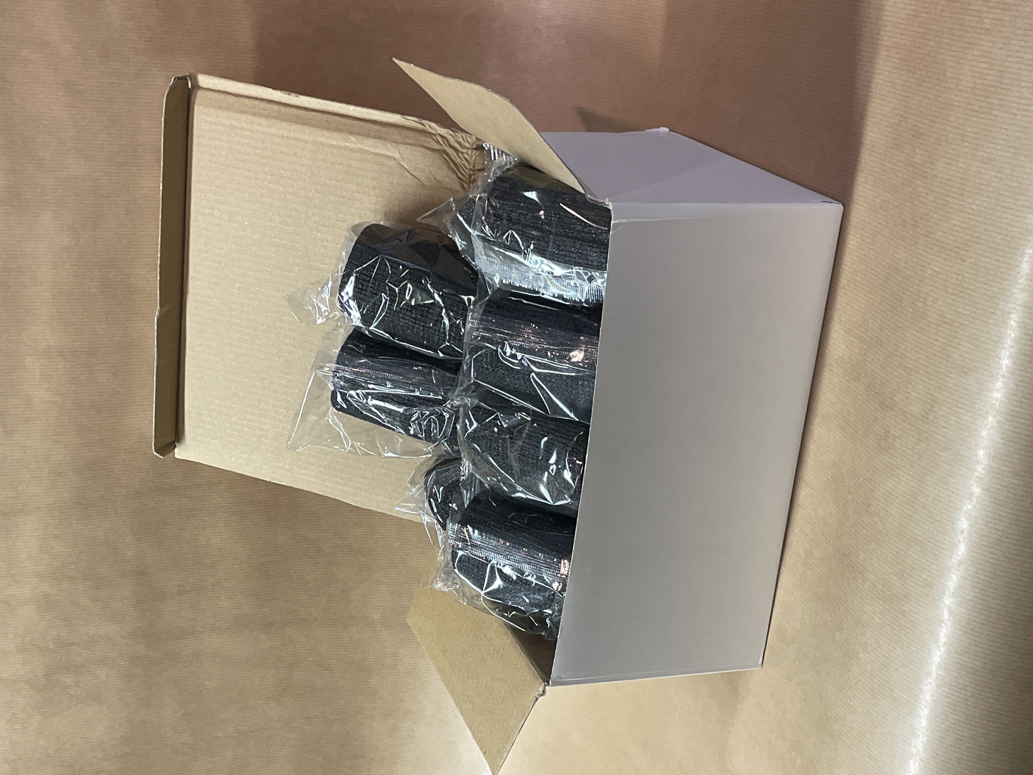 Grepptejp Svart 75mm Box