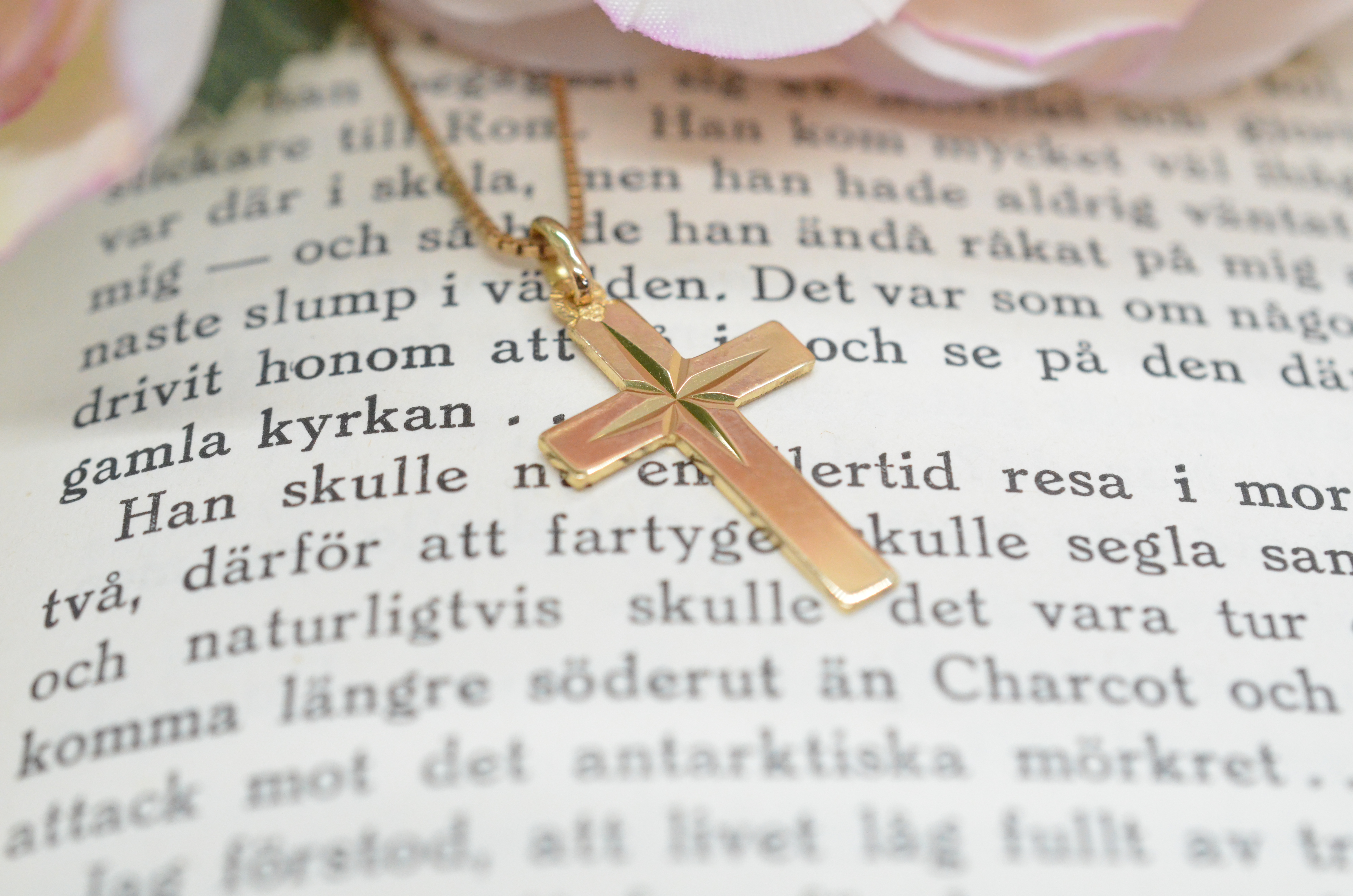 Vintage 18k kors - 4
