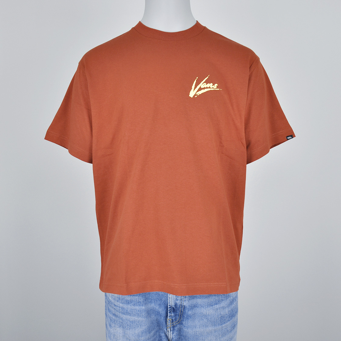 Vans - Brush Script Loose T-shirt Red Ochre - 2