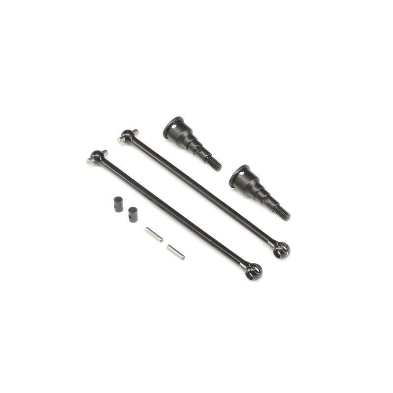 LOSI Front and Rear Driveshafts (2): TENACITY ALL