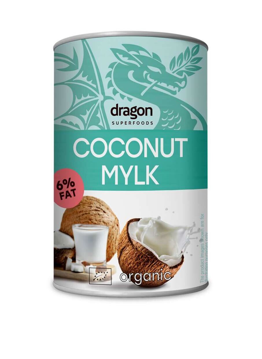Kokosmjölk 6% Fett 400ml Dragon Eko