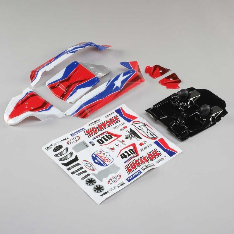 LOSI Body Set, Lucas Oil: Tenacity DB Pro