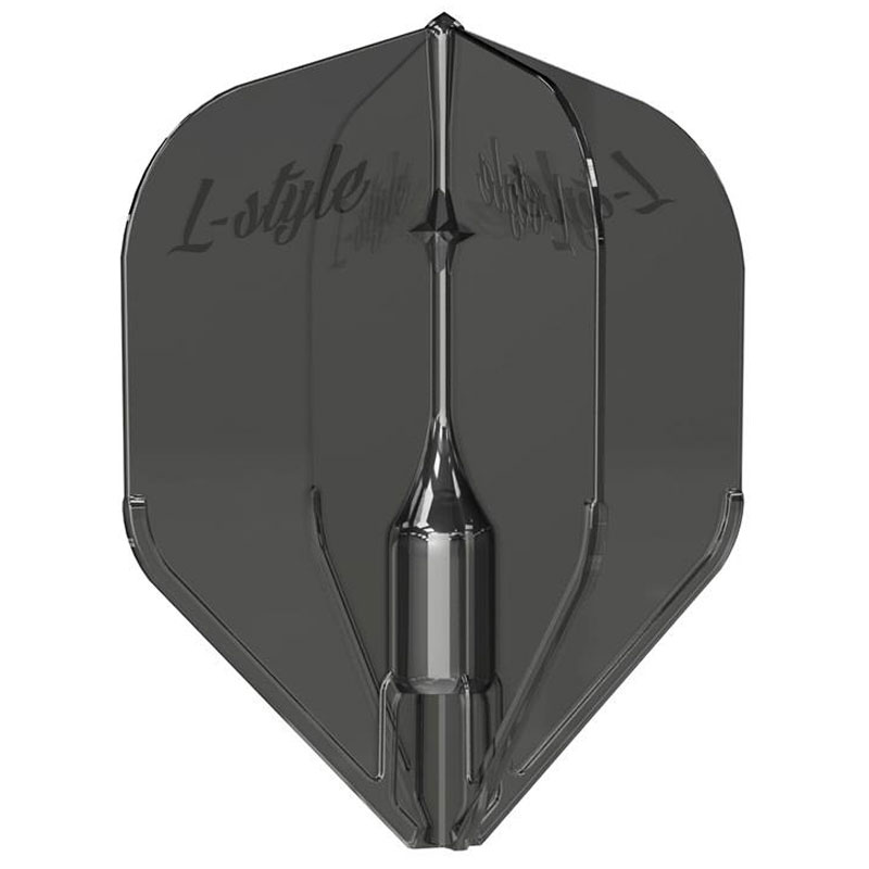 L-Style Flights Fantom L3EZ Clear Black Shape NO6