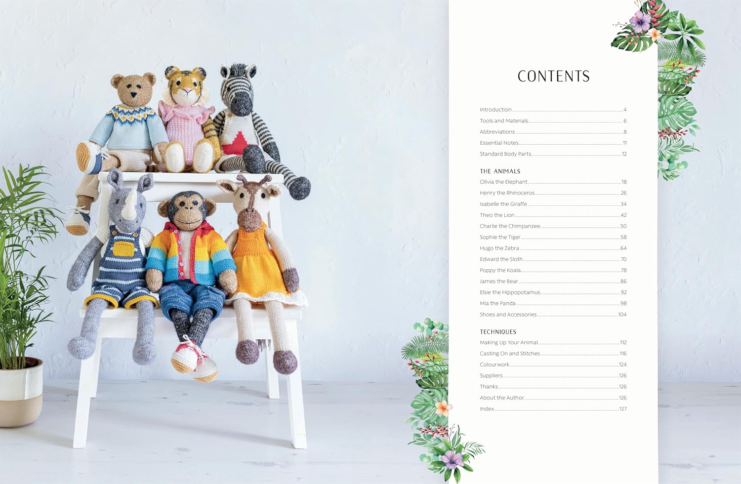 Knitted Wild Animal Friends: Over 40 Knitting Patterns for Wild Animal Dolls, Their Clothes and Accessories: 2  - 4