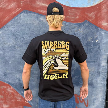 Vissla t-shirt Varberg svart
