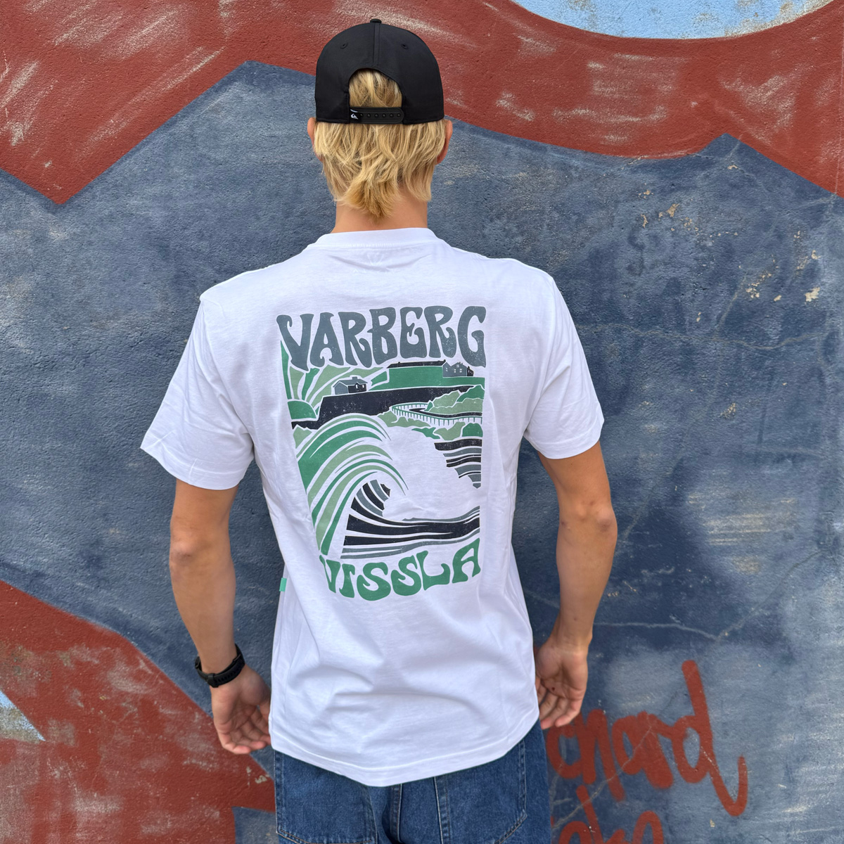 Vissla t-shirt Varberg vit