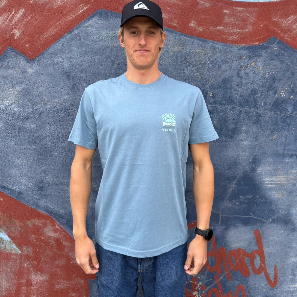Vissla t-shirt Apelviken blå - 2