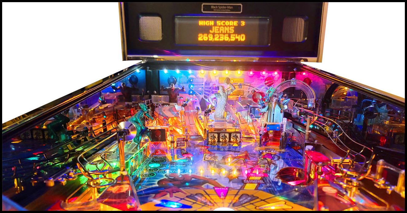 Black Mirror Blades for Stern Pinball Machines - 2