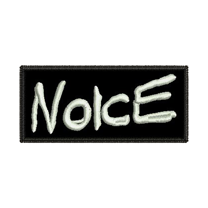 NOICE - PATCH, WHITE LOGO