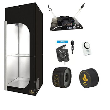 SJ Darkstreet 60 - LED  Switch Blade 150W expert paket med temperaturstyrd EC-fläkt