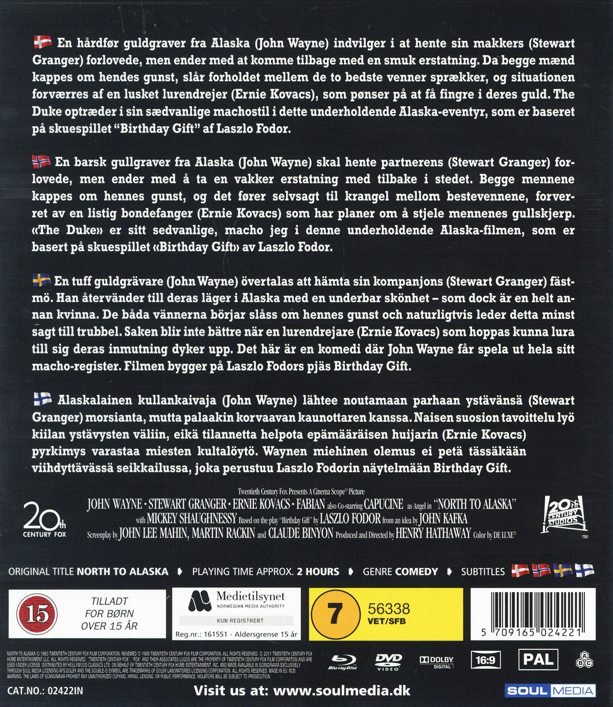 North To Alaska (Blu-ray) - 2