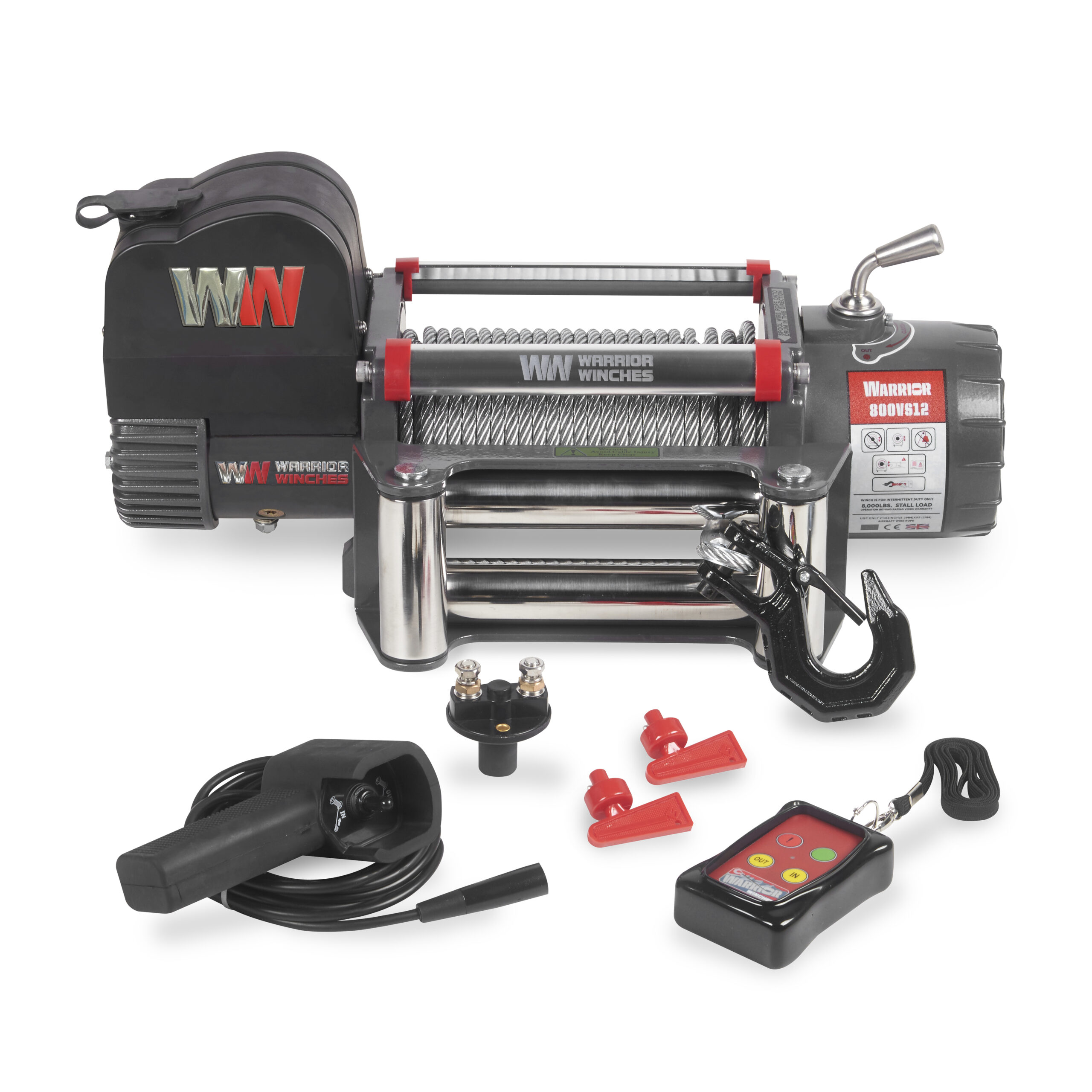 Warrior Samurai 8000 dragvinsch / Maxlast: 3636 kg - 3