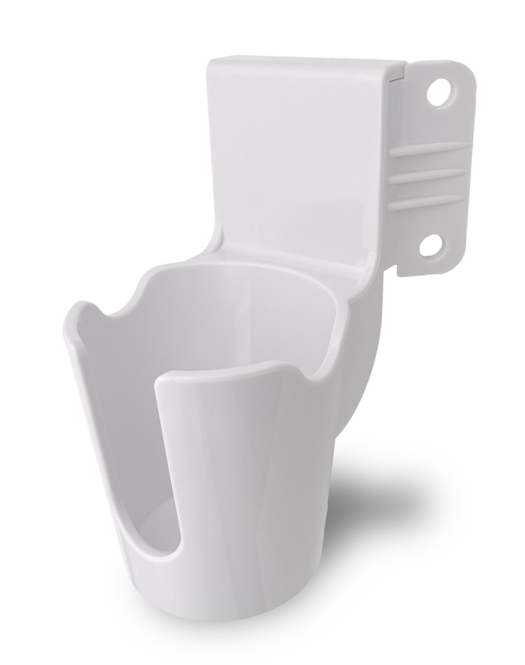  Beverage Caddy - Limited Edition Shark White PinGulp 3.01 Beverage Caddy - works on both left/right side (White)