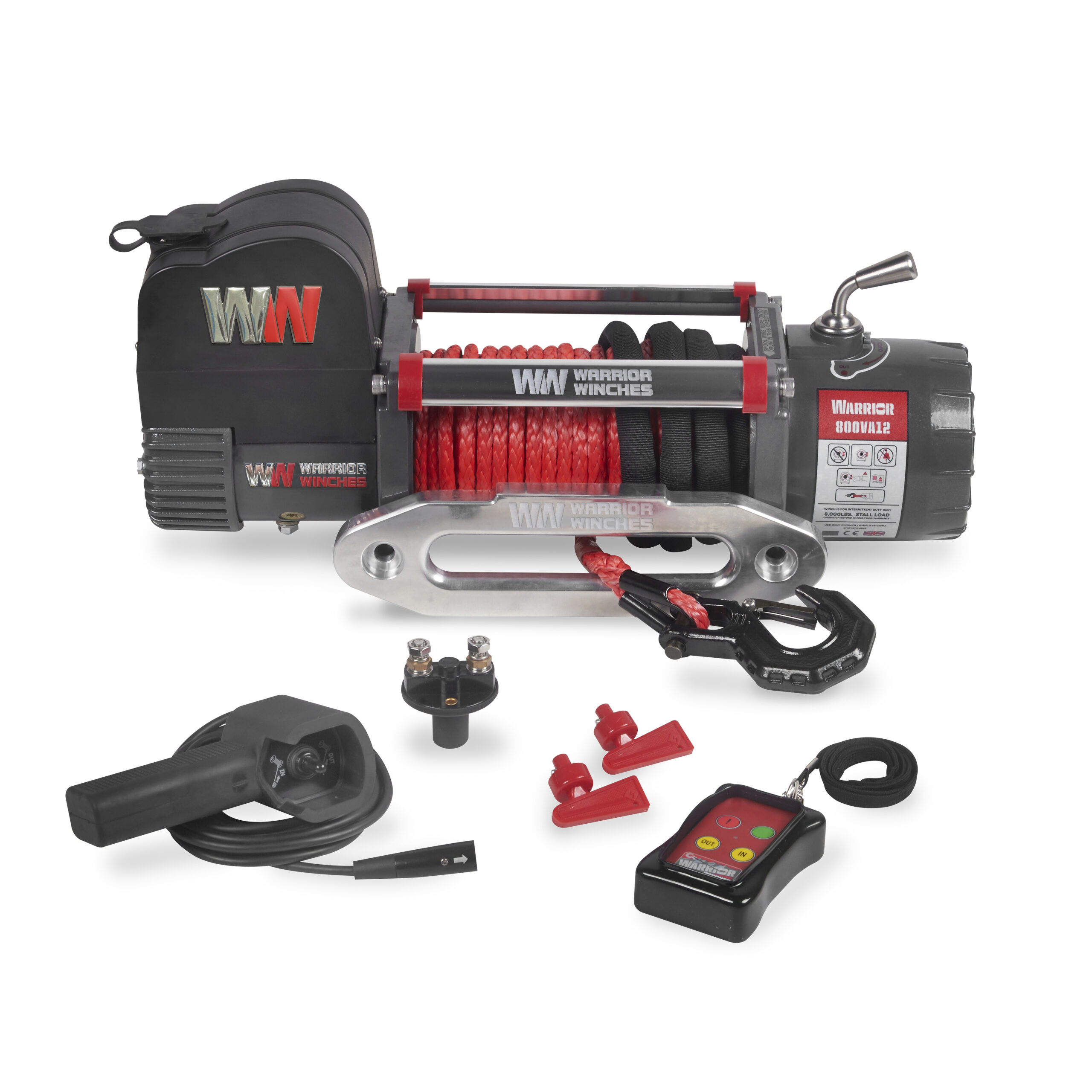 Warrior Samurai 8000 dragvinsch / Maxlast: 3636 kg - 3