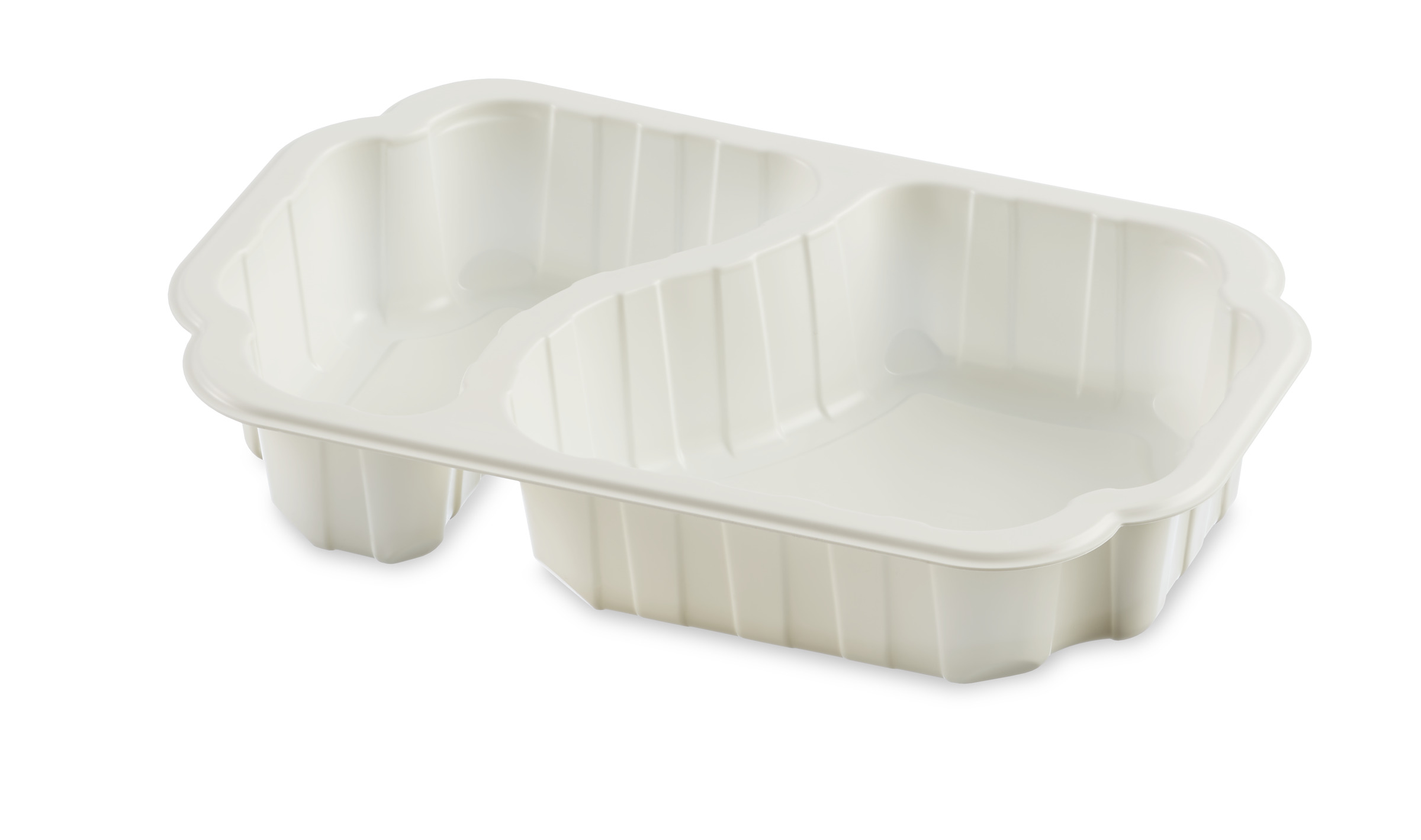 Takeaway 2-fack - vit 400/700ml - 2