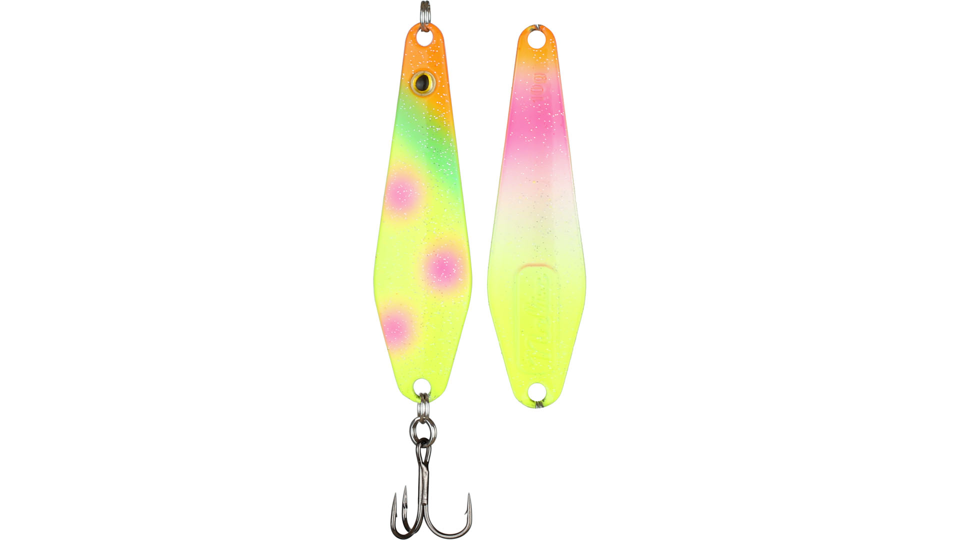 Small spoon drag from wiggler perfect for trout char and rainbow trout - the rainbow killer