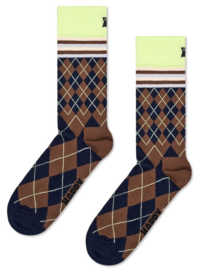 Happy Socks Mixed Argyle Sock