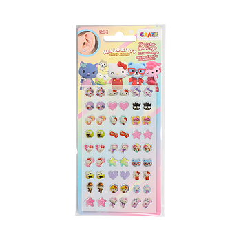 Hello Kitty Klistermärkesörhängen