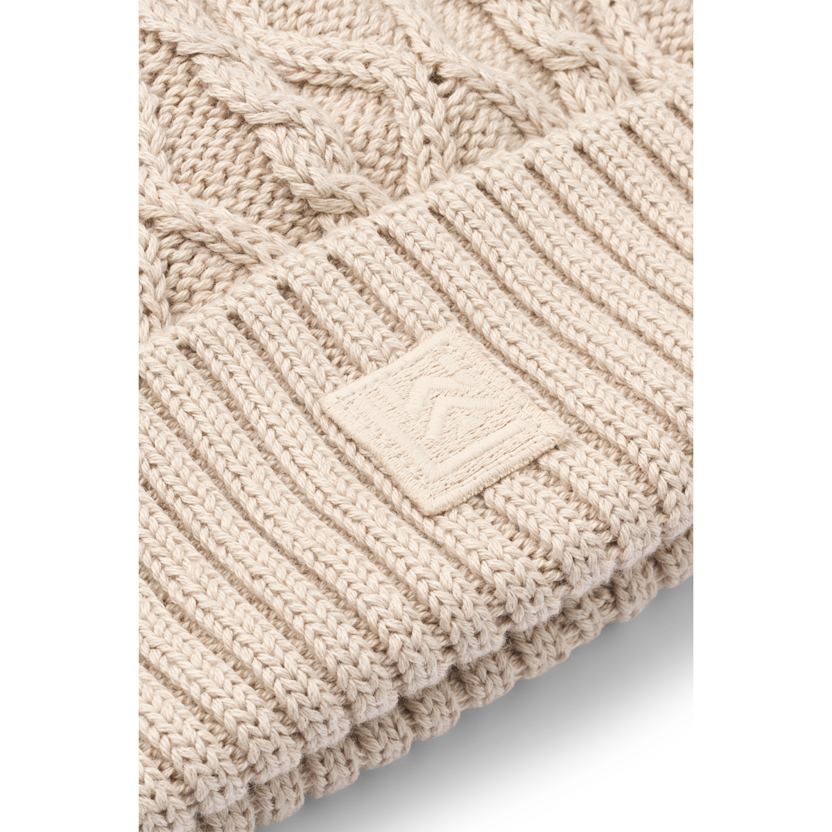 Ezra Beanie w Cables Sandy - 2