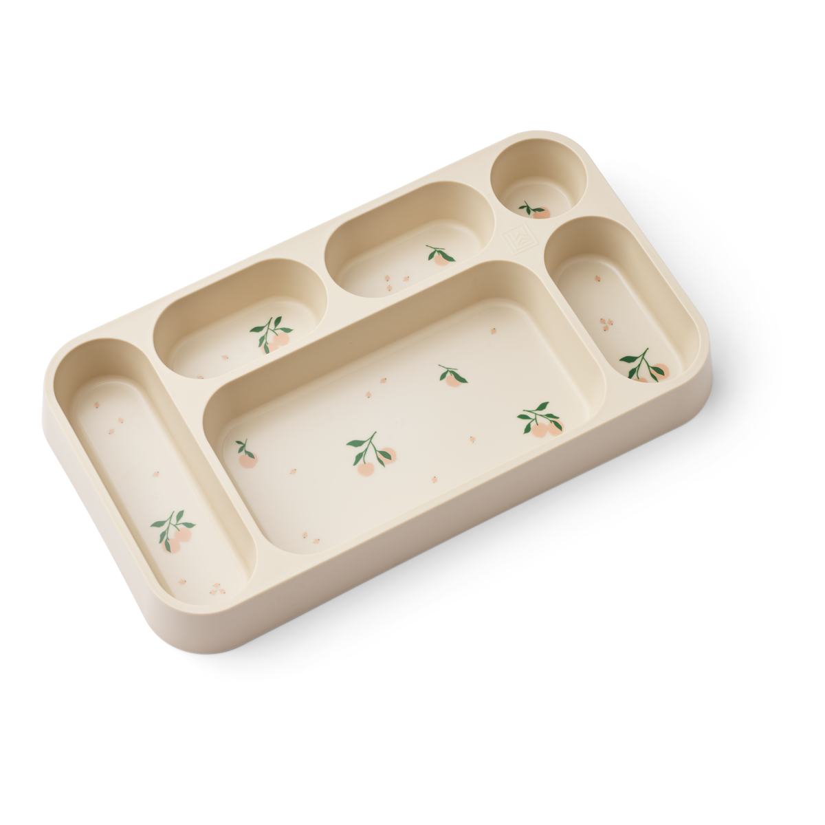 Mosu Divider Plate Peach Sea shell