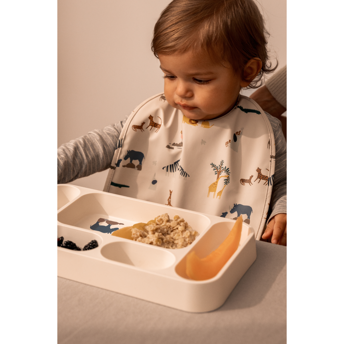 Mosu Divider Plate Peach Sea shell - 3