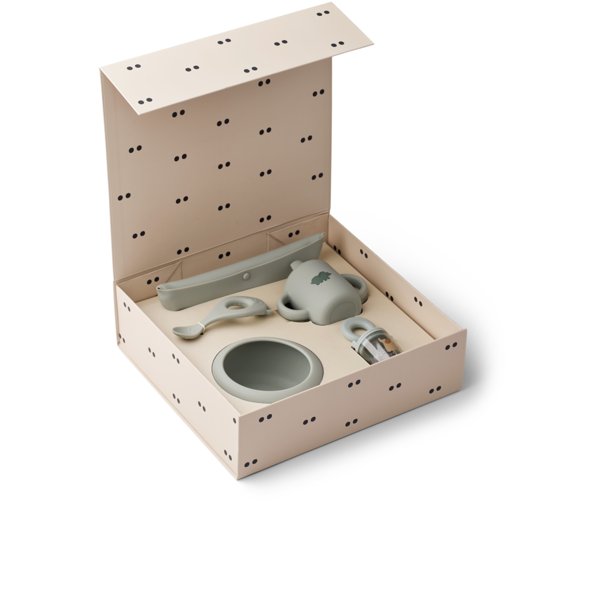 Mileah Baby Mealtime Set Dove blue - 2