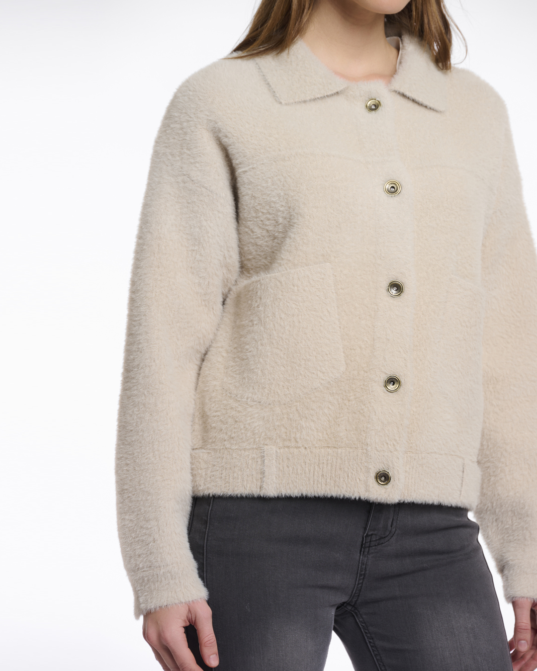 Jacka Bubbly stone ljusbeige - 2