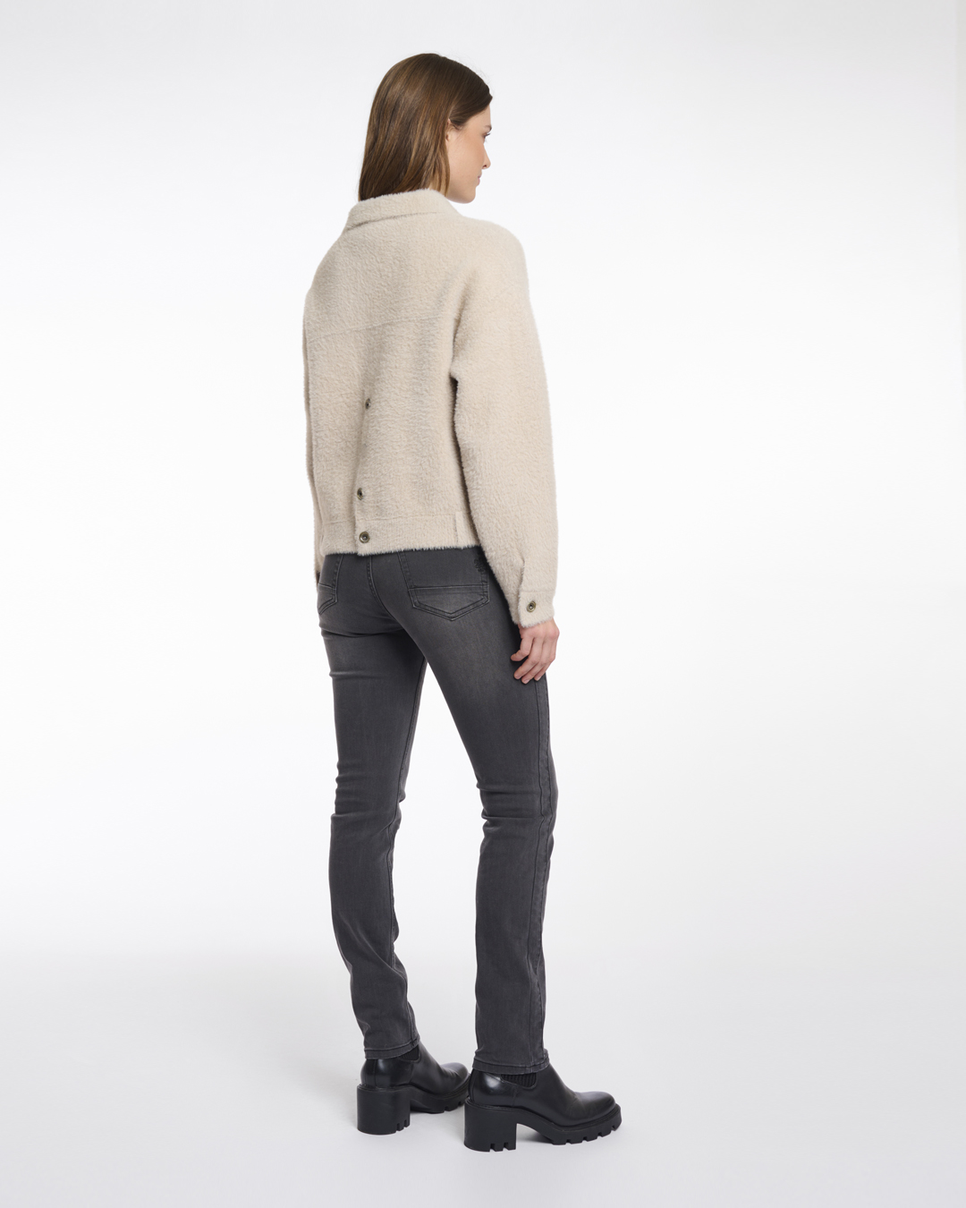Jacka Bubbly stone ljusbeige - 4