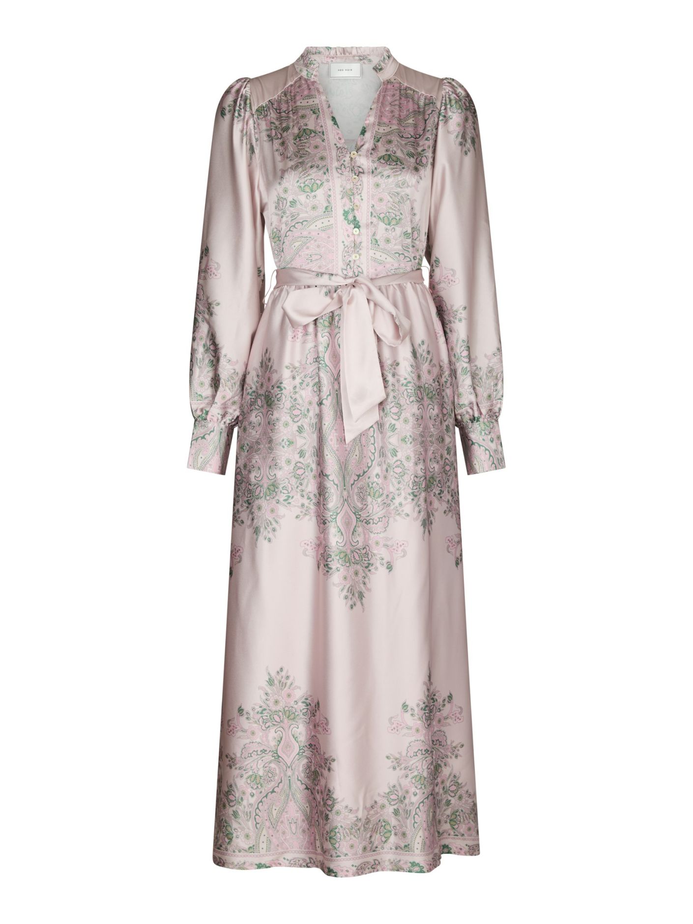 Neo Noir  - Nova Paisley Border Dress Rose - 6