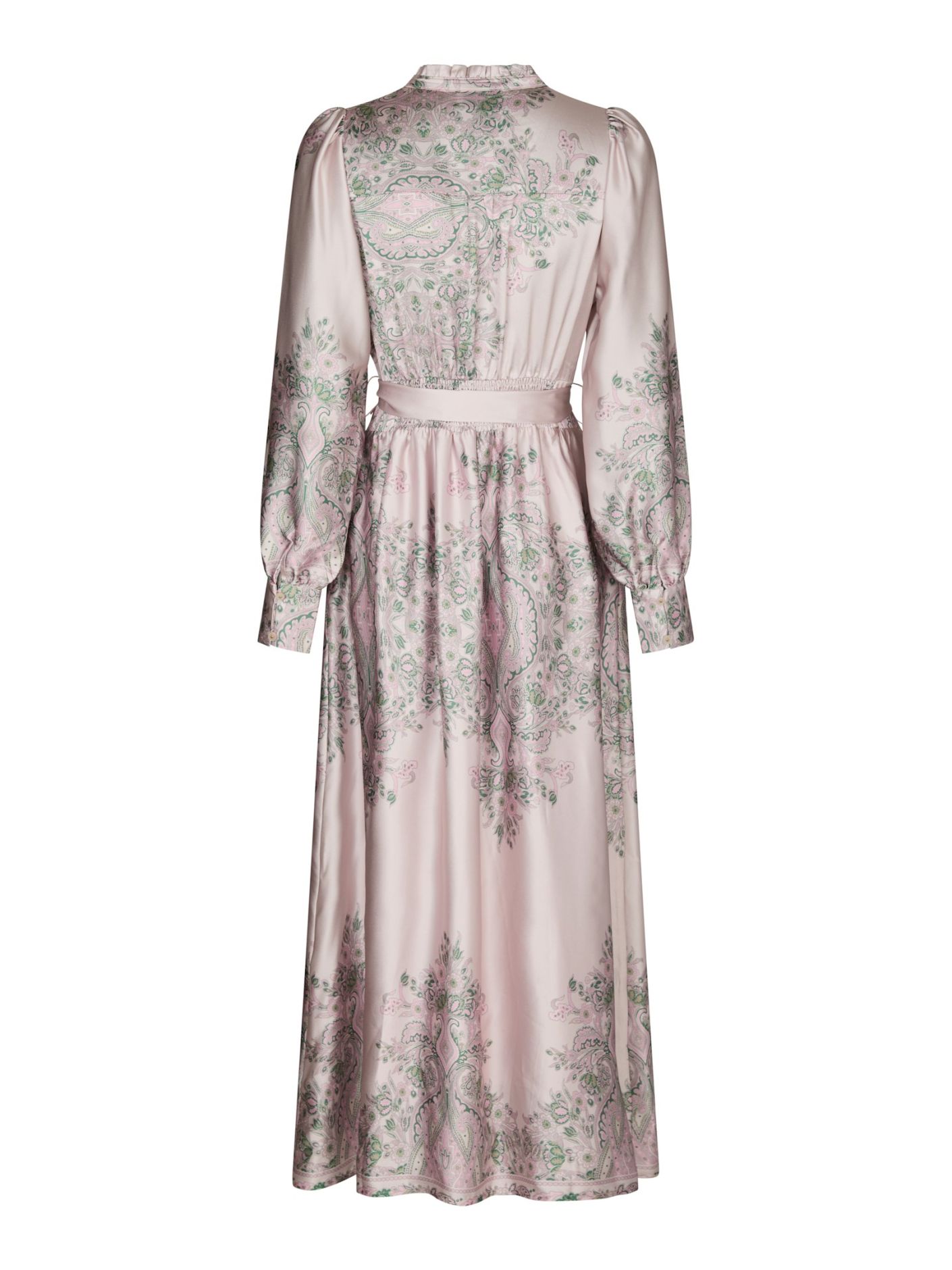 Neo Noir  - Nova Paisley Border Dress Rose - 7