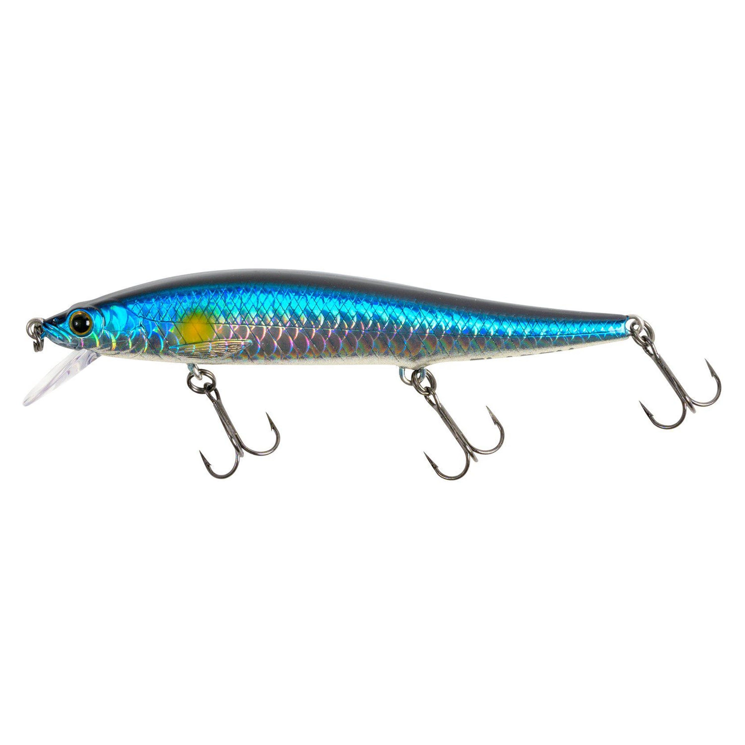 jerkbait with wobbler spoon that works just as well to just crank in plain as to jerk home. A killer for perch