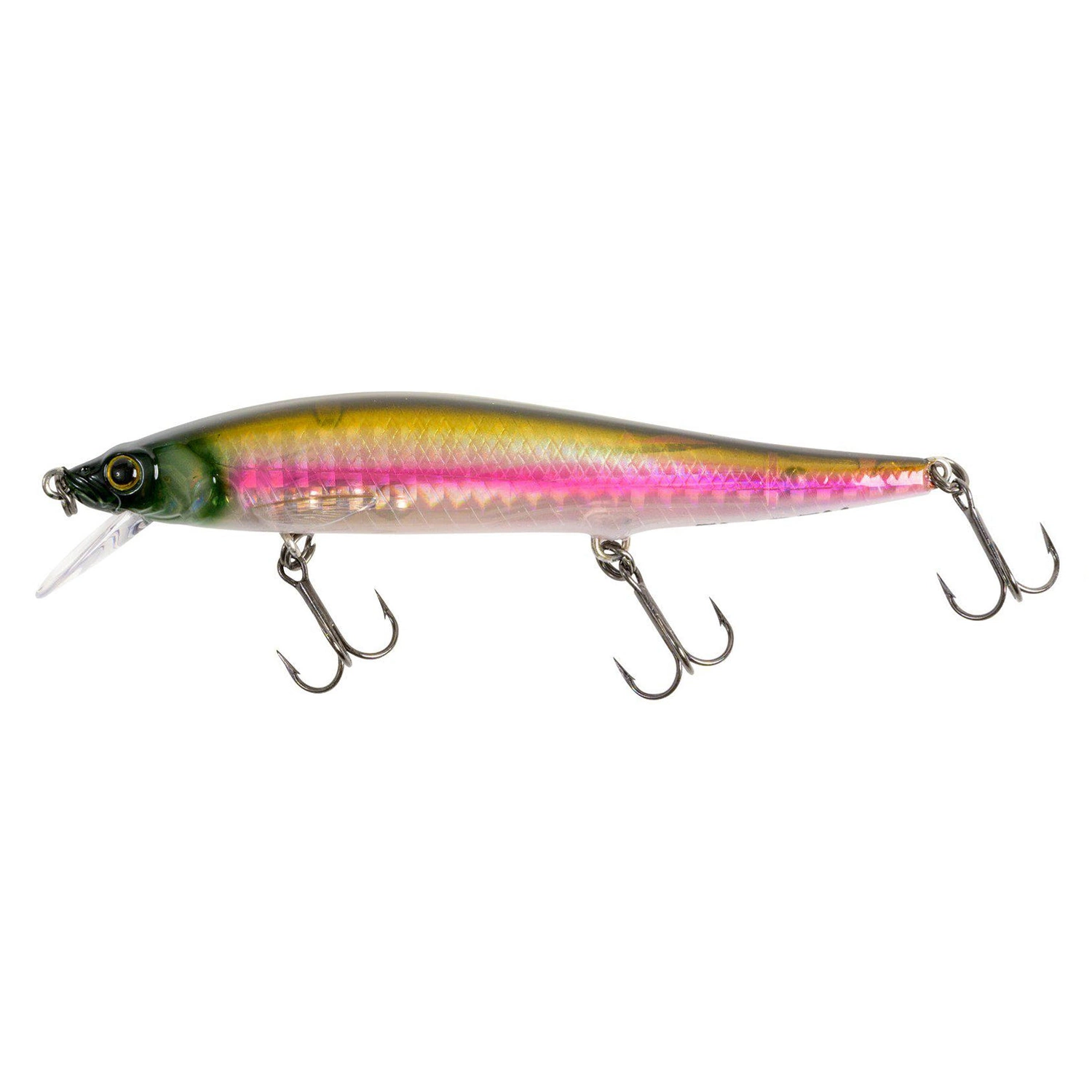 jerkbait with wobbler spoon that works just as well to just crank in plain as to jerk home. A killer for perch
