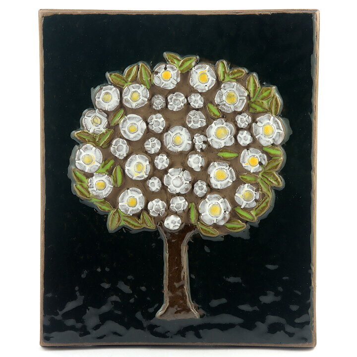Gabi Citron-Tengborg (1972) Colorful Tree Wall Plaque 23 cm #146