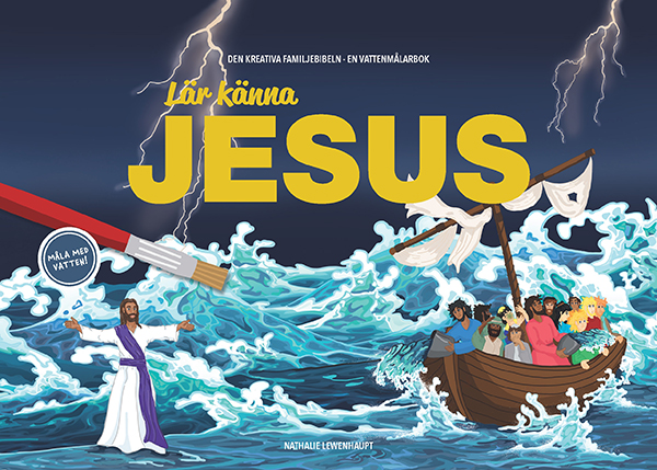 Måla med vatten - Lär känna Jesus