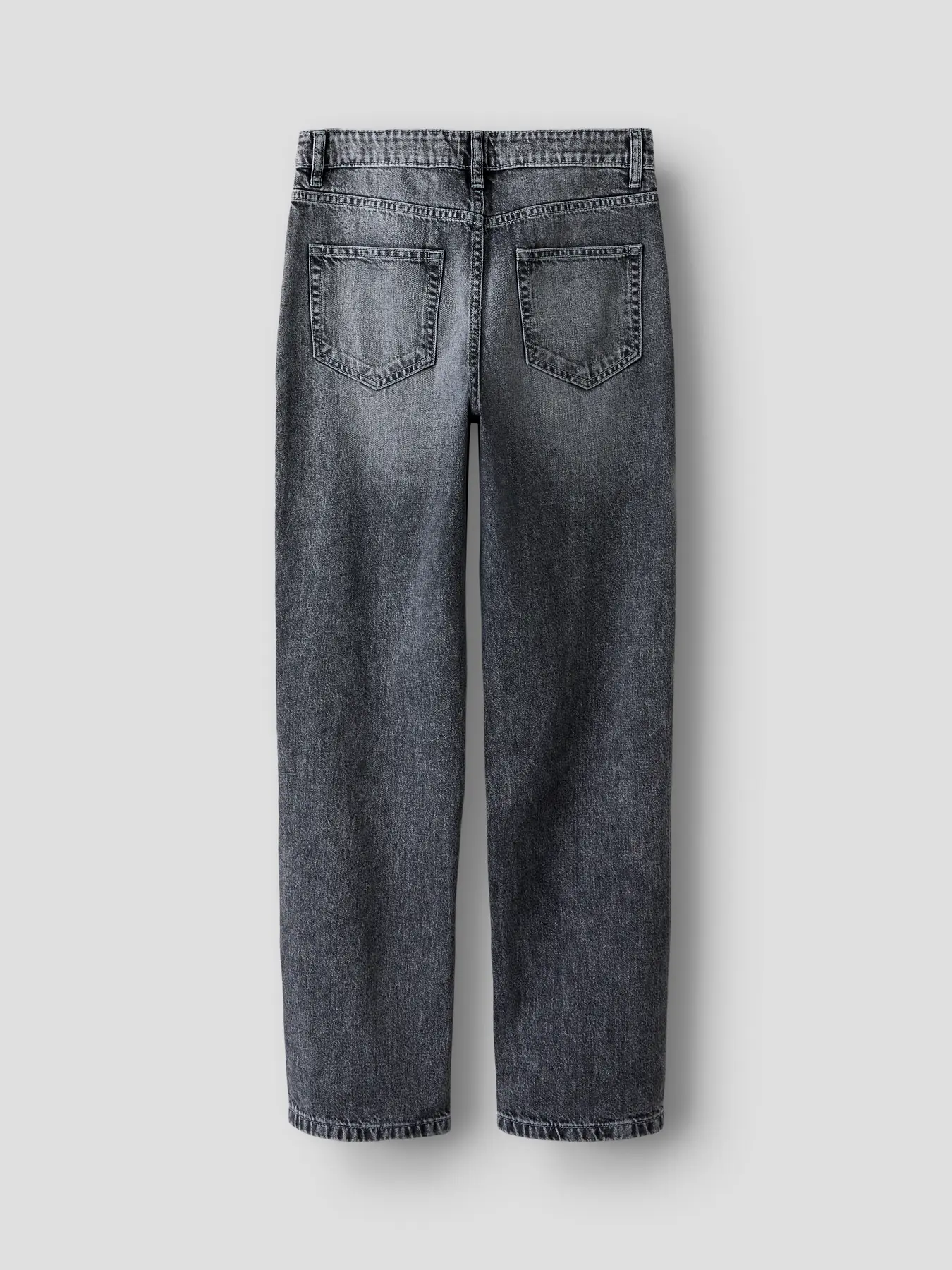 NLMBEX DNM R STRAIGHT PANT NOOS Grey Denim - 2