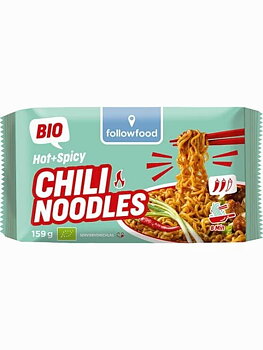 ekologiska ramennudlar chili 161g followfoods